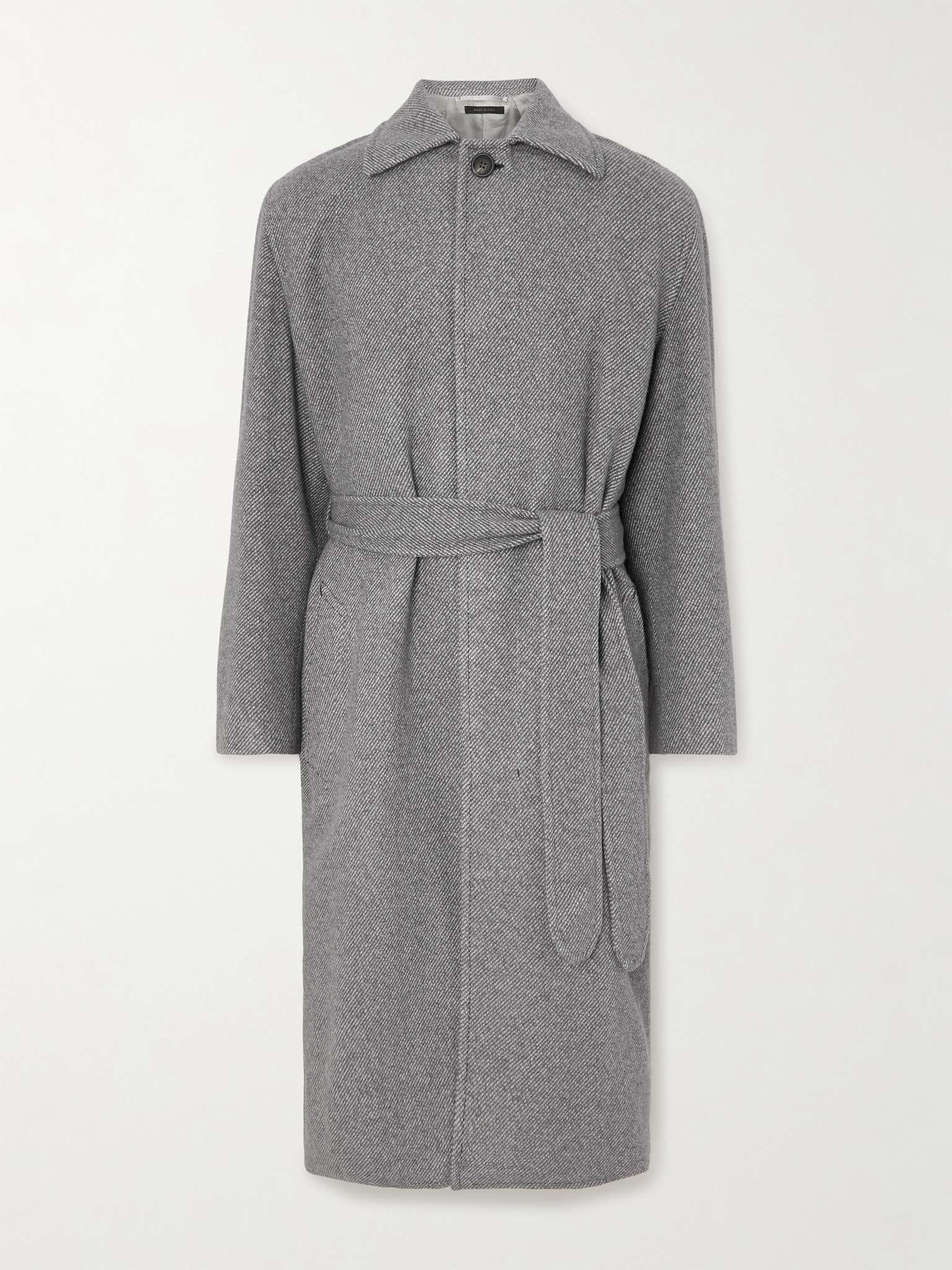 Cashmere-Gabardine Coat - 1