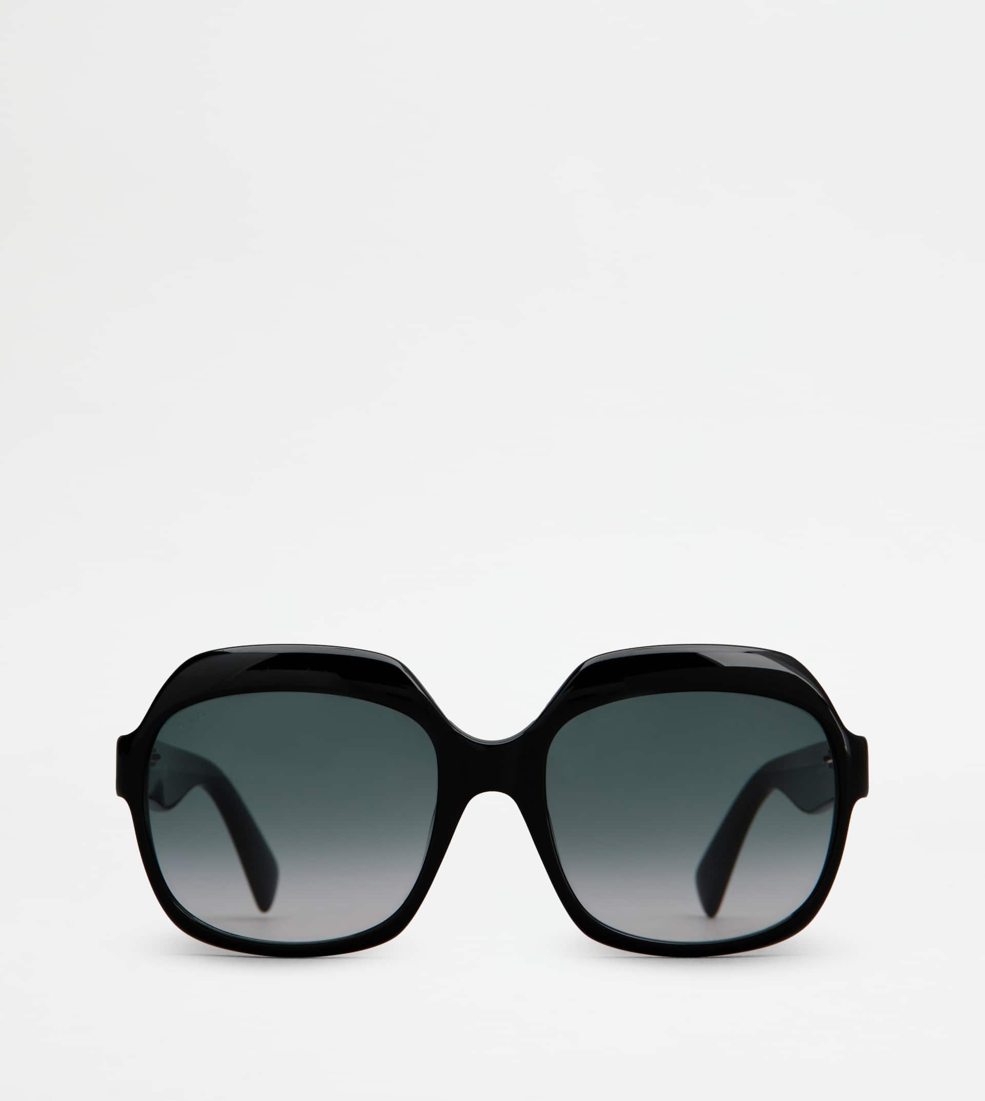 OVERSIZED SUNGLASSES - BLACK - 1