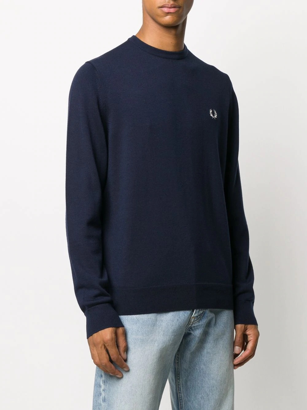 embroidered logo sweatshirt - 3