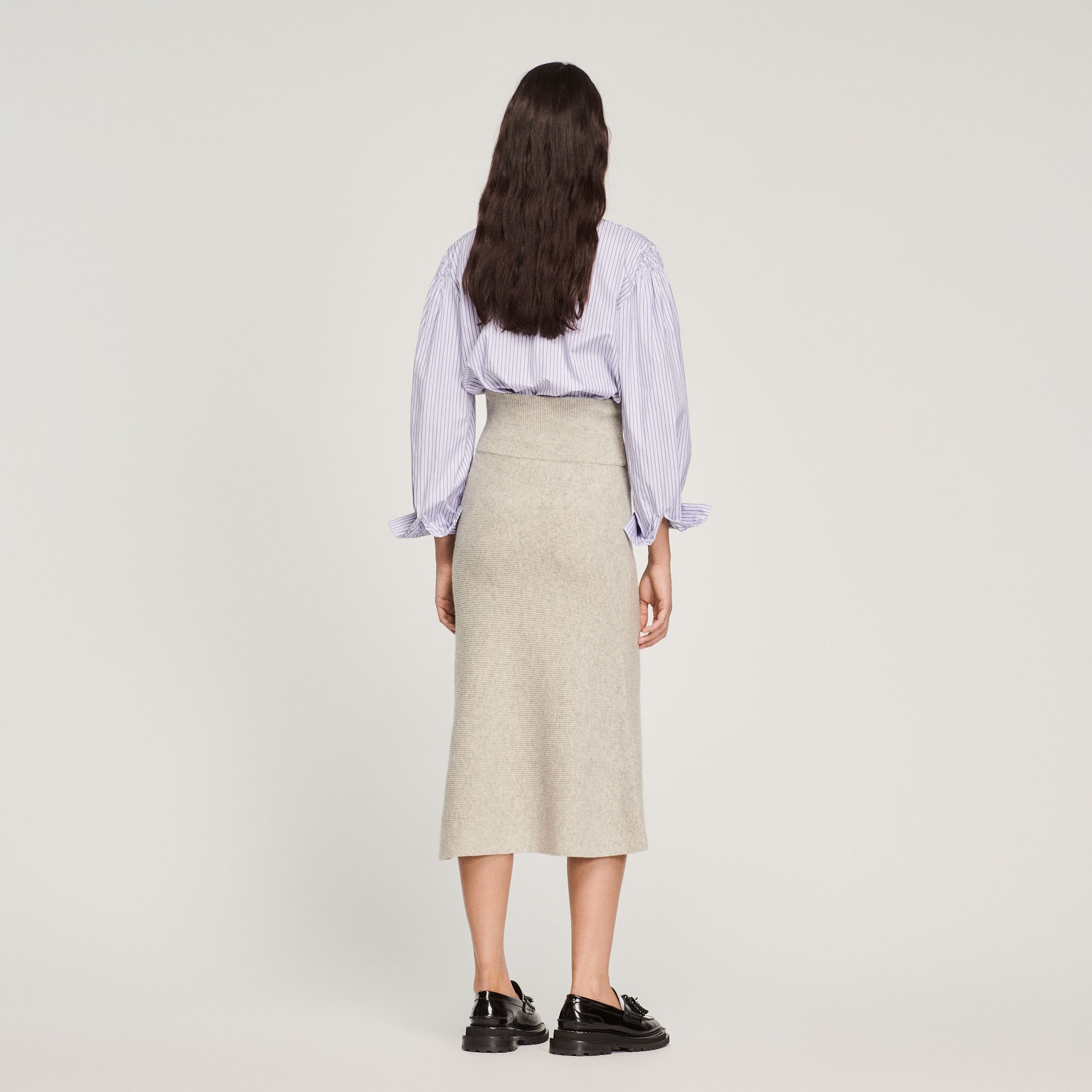 Long flared skirt - 6