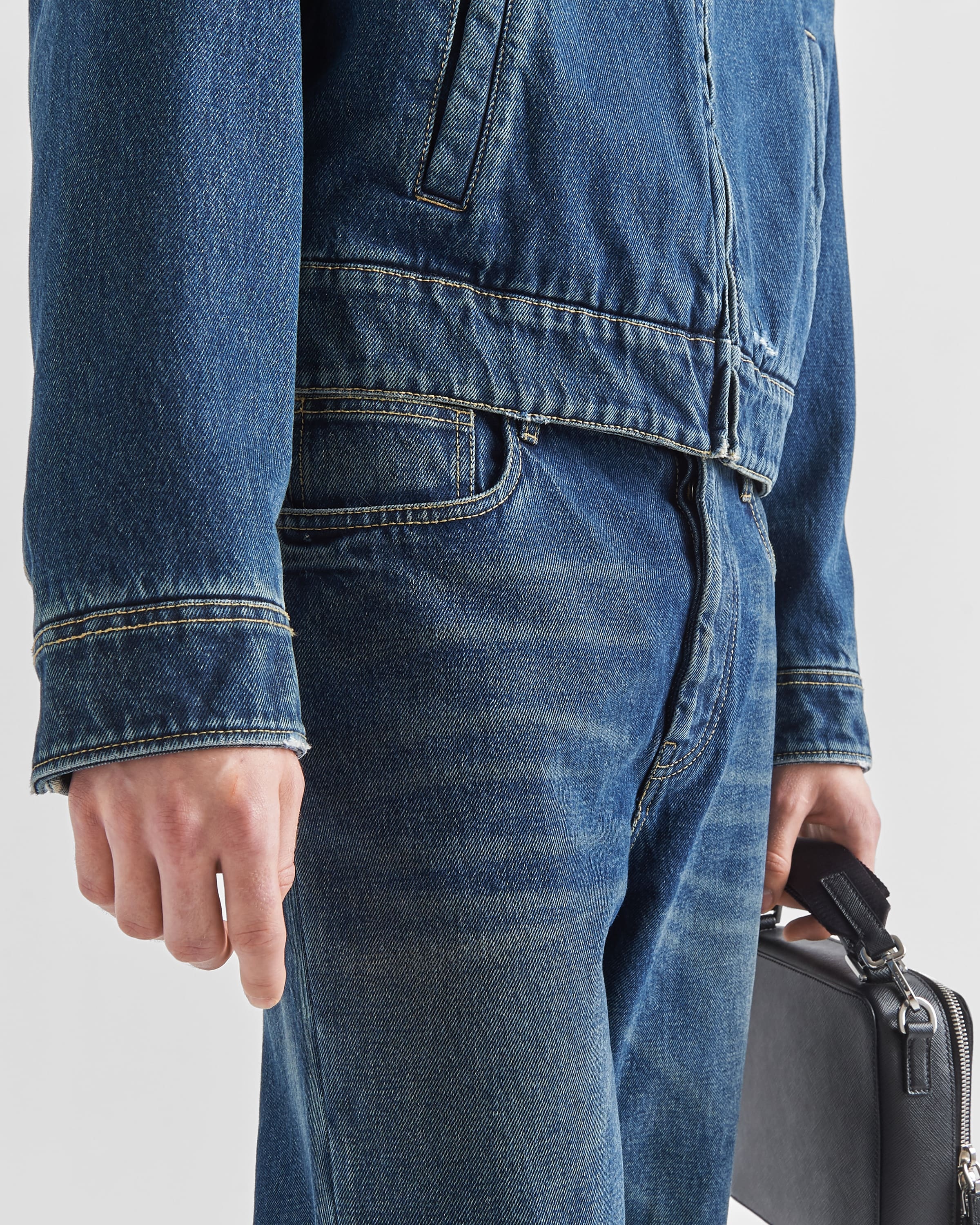 Five-pocket denim jeans - 6