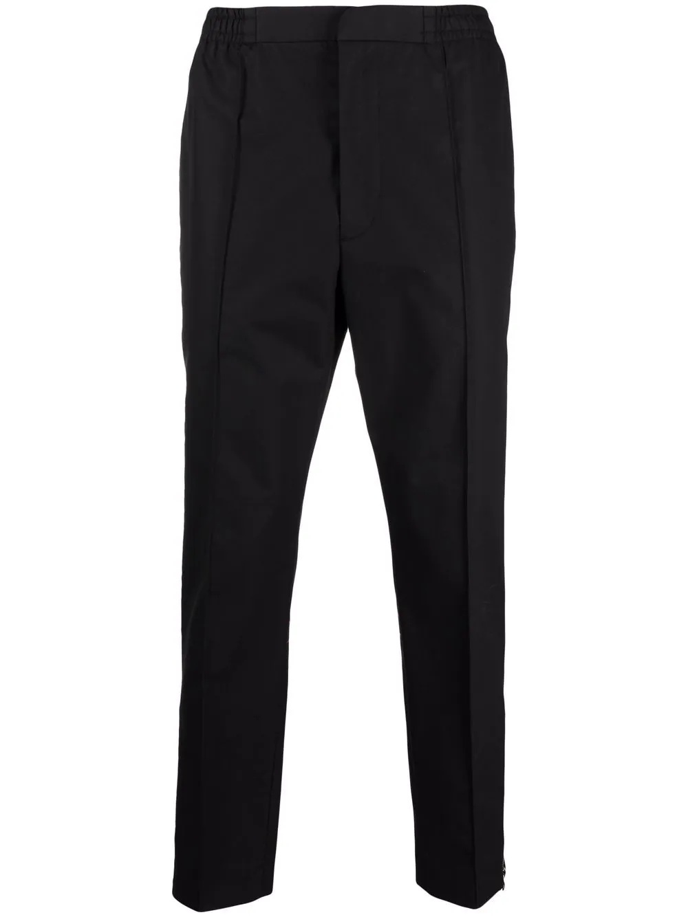 logo-strap trousers - 1