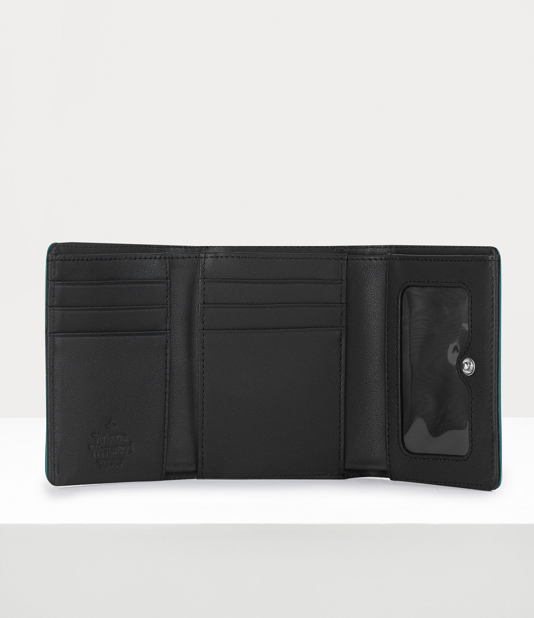 CROCODILE THIN LINE ORB SMALL FRAME WALLET - 3