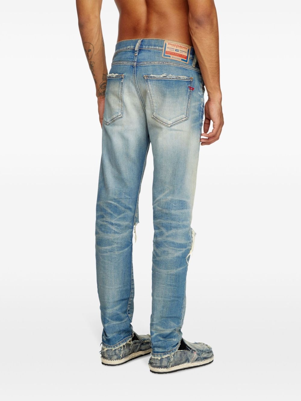 D-Strukt tapered jeans - 4