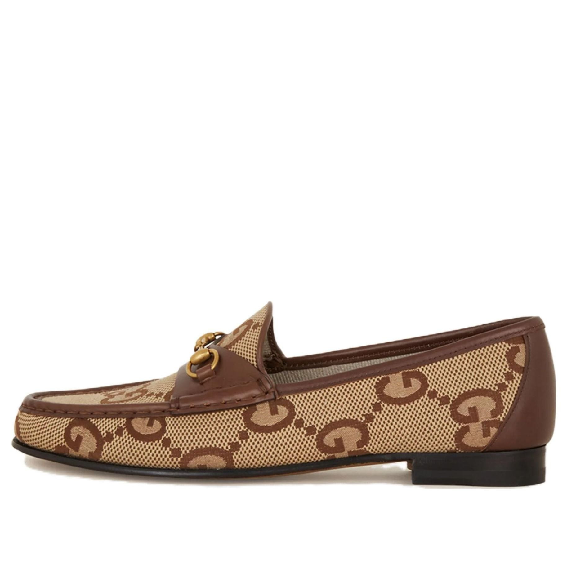 (WMNS) Gucci 1953 loafer with Horsebit 'Camel Ebony' 727581-FABB5-2559 - 1