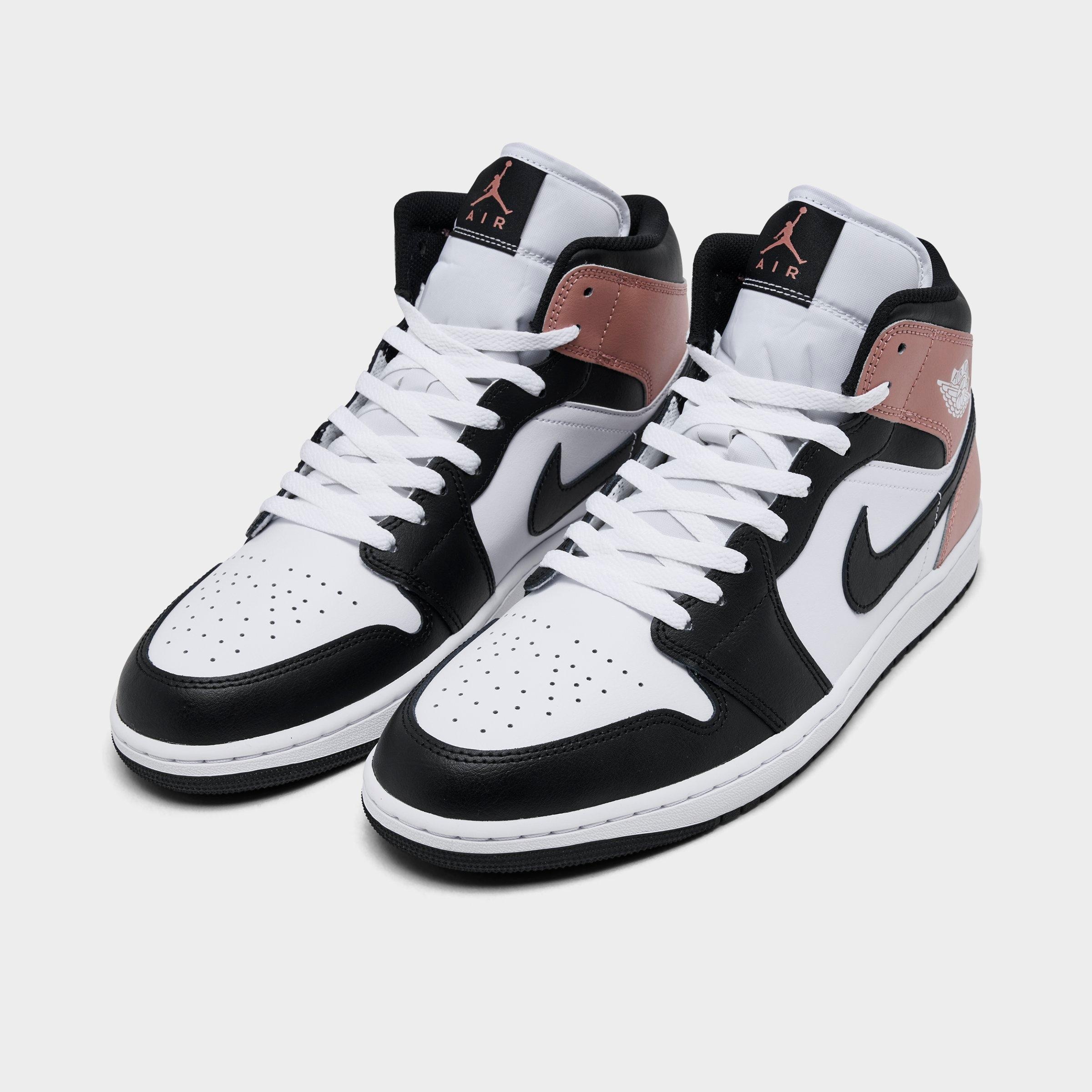 MEN'S AIR JORDAN RETRO 1 MID CASUAL SHOES - 2