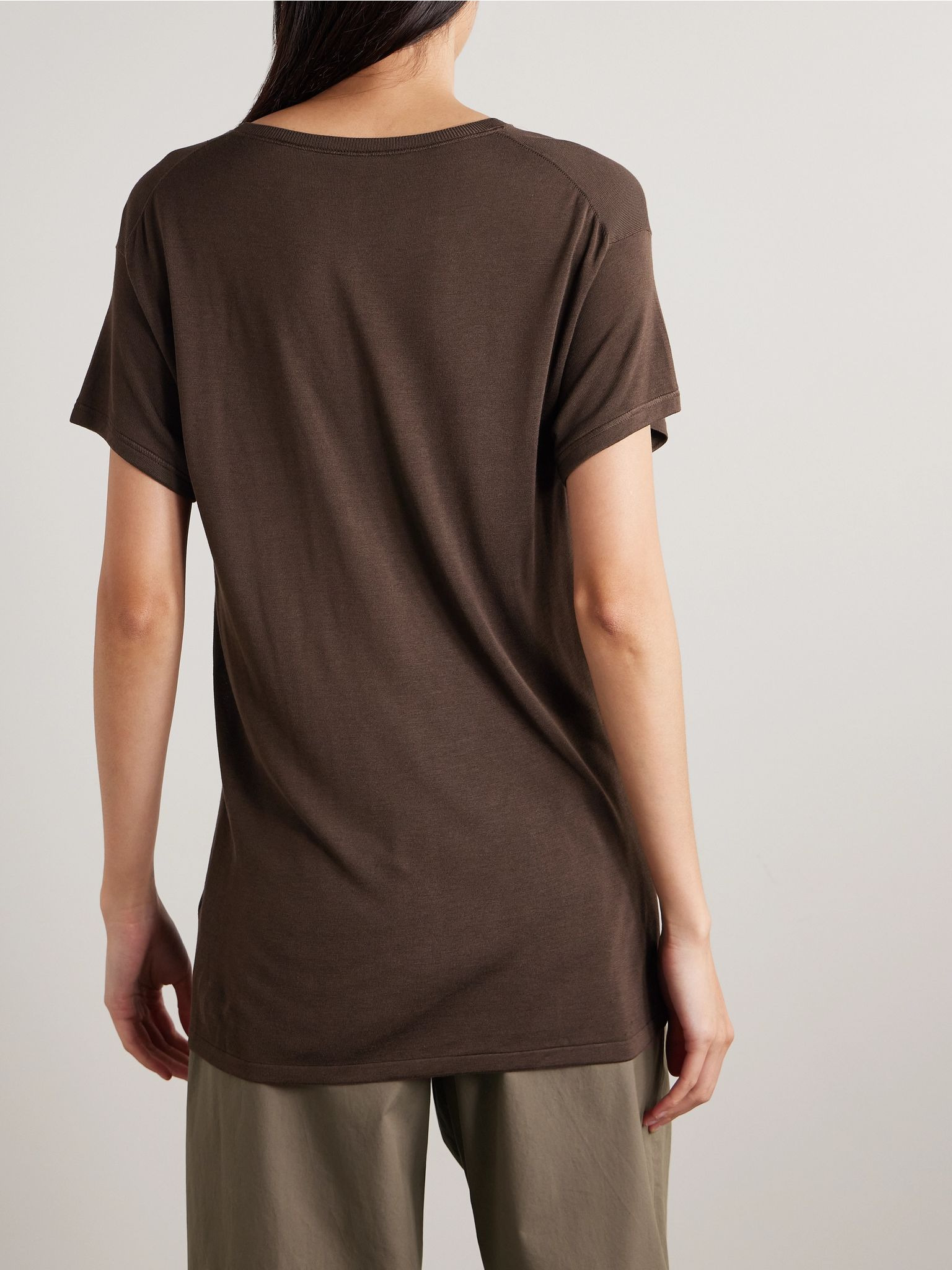 Kota jersey T-shirt Brown - 4