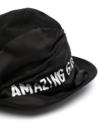 Yohji Yamamoto Amazing Grace wool hat outlook