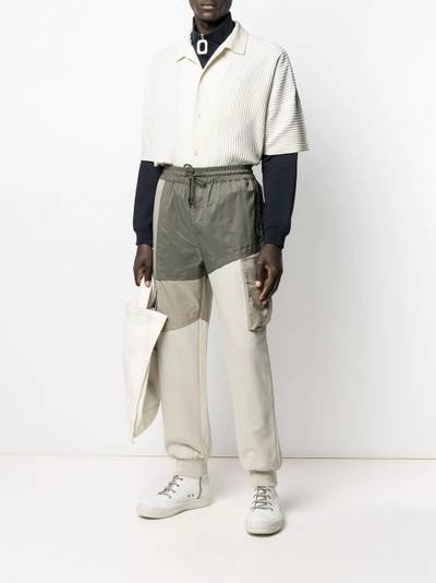 FENG CHEN WANG colour-block panelled track pants outlook