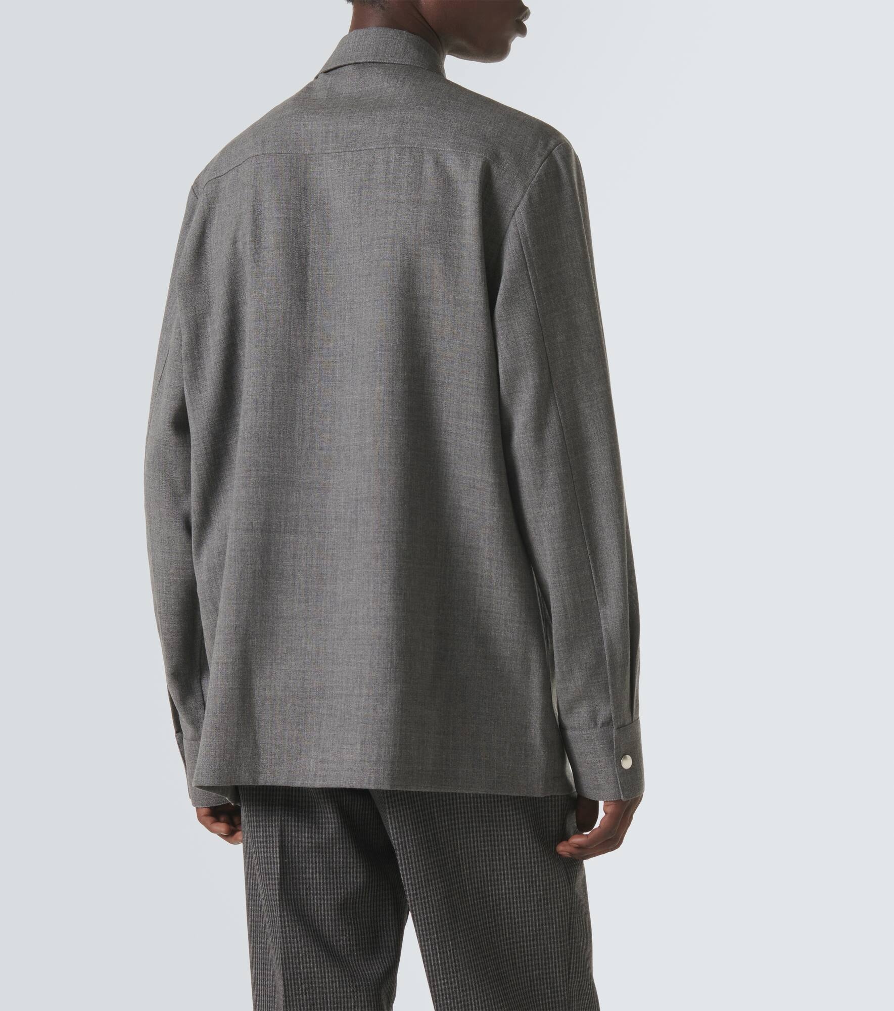 Virgin wool shirt - 4