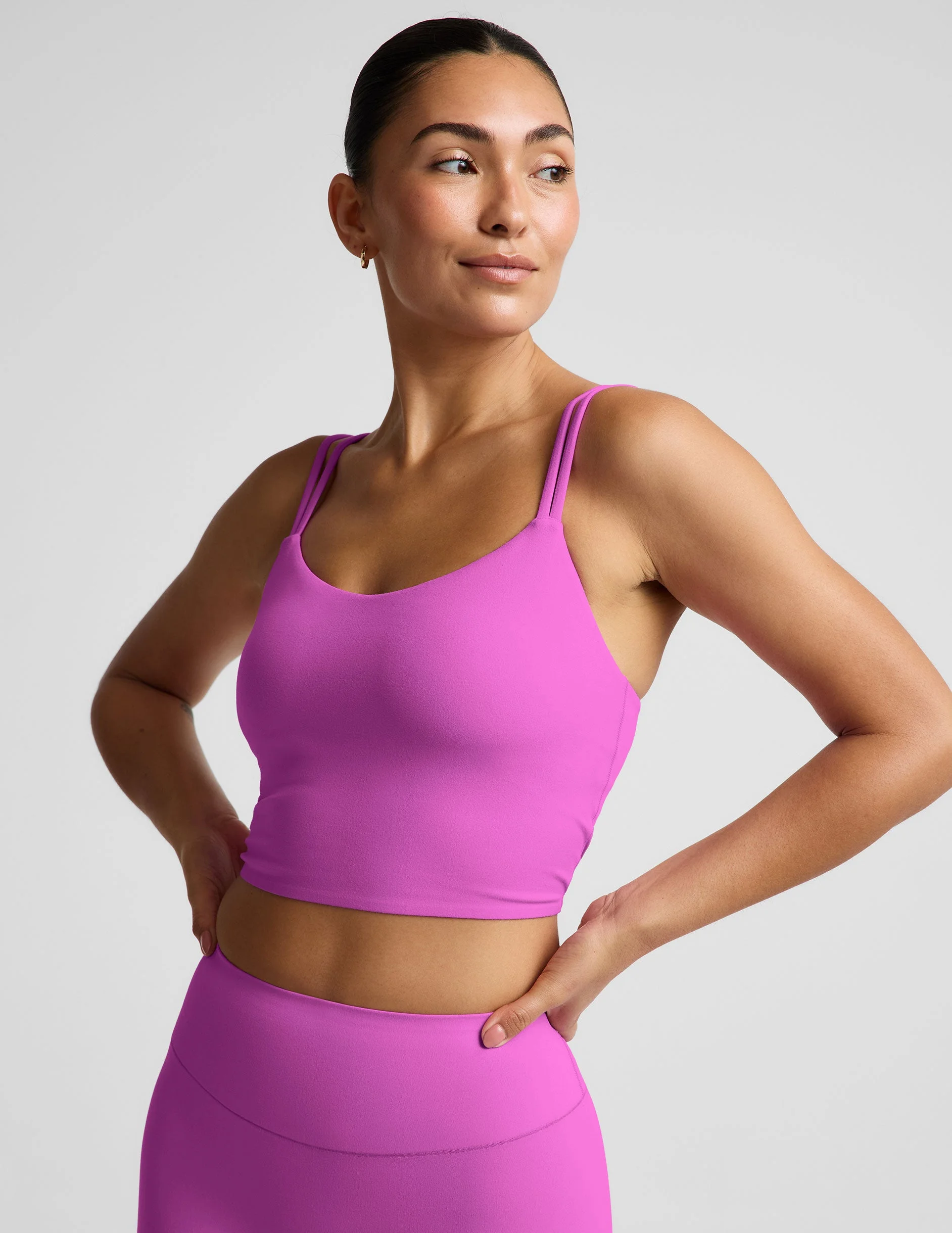 glowzone™ Strappy Cropped Tank - 1