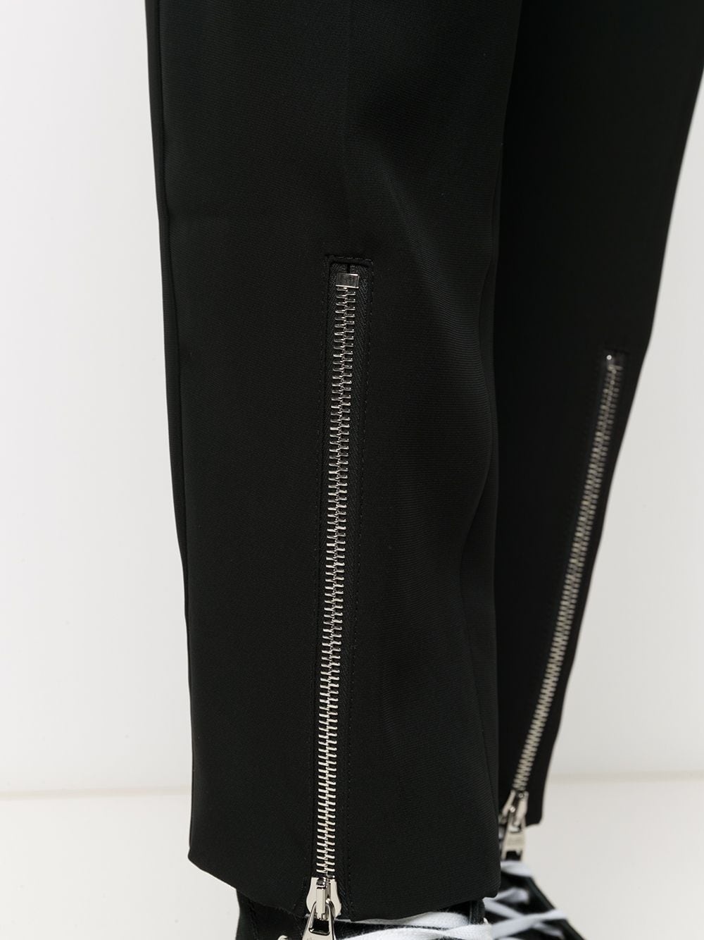 zip-cuff track trousers - 5