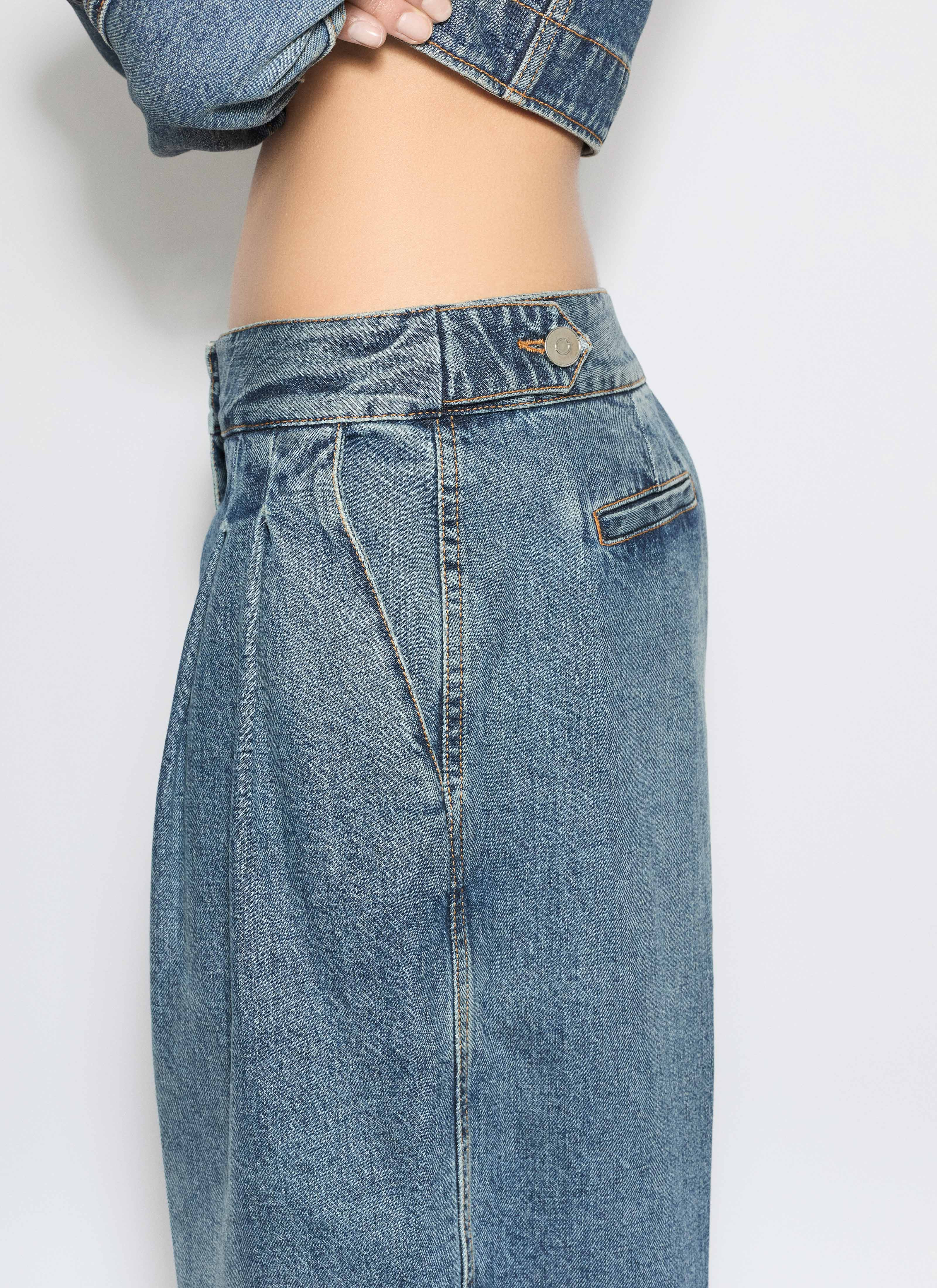 DENIM TAILORED PANTS - 6