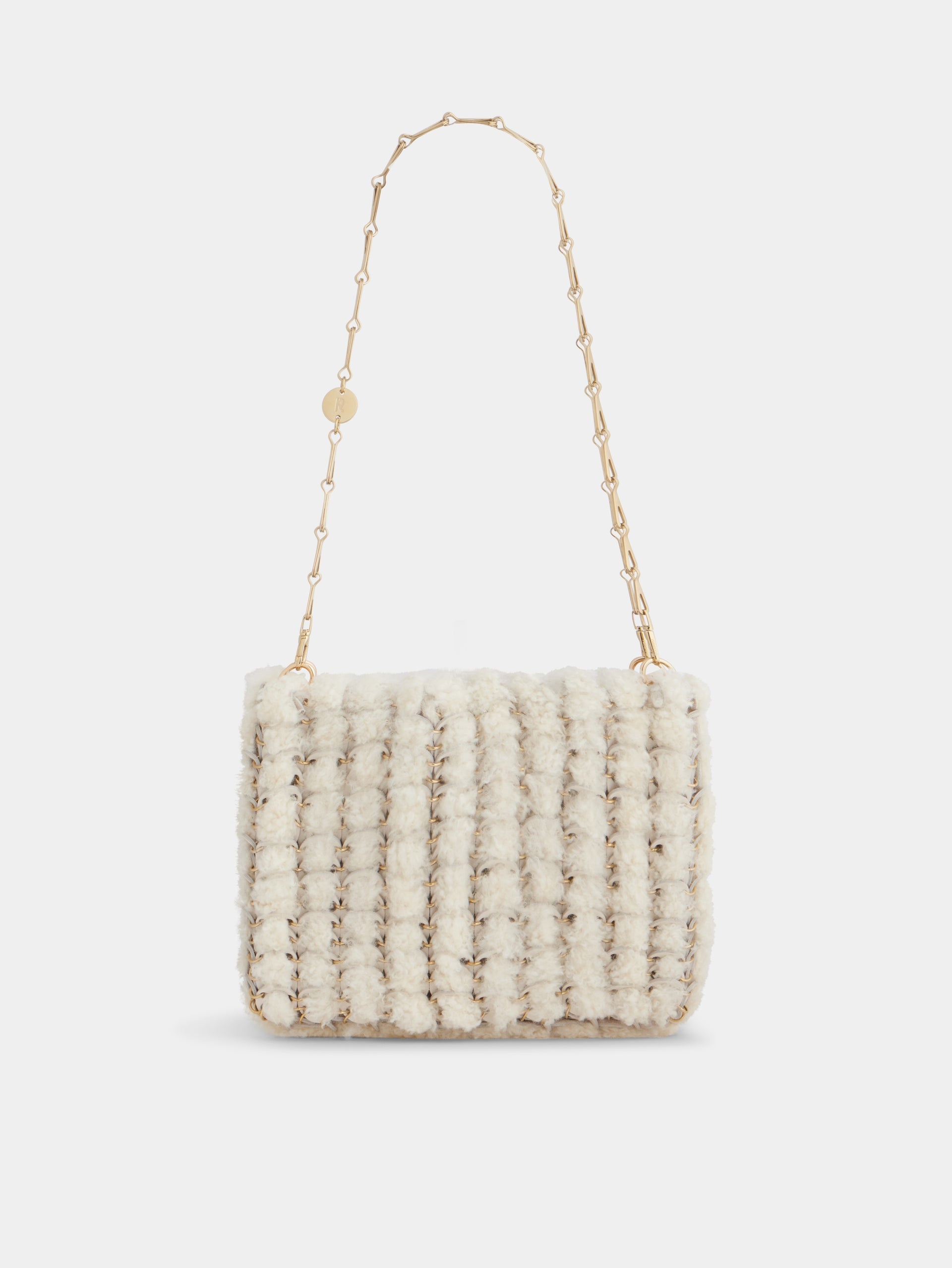 ECRU 1969 BAG IN SHEARLING - 1