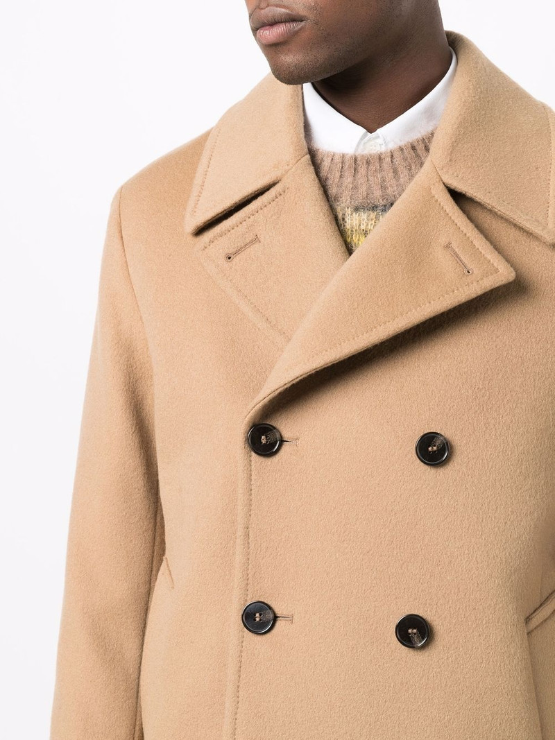 Dalton double-breasted peacoat 5