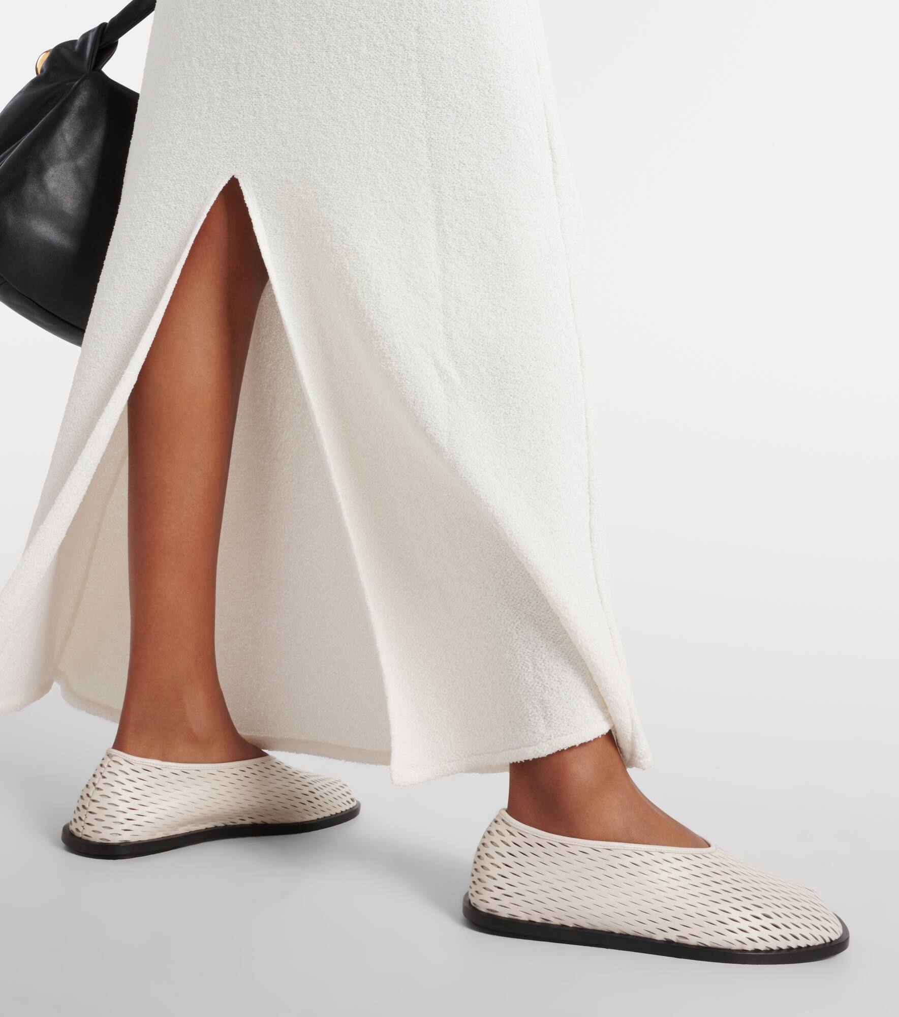 Leather ballet flats - 4