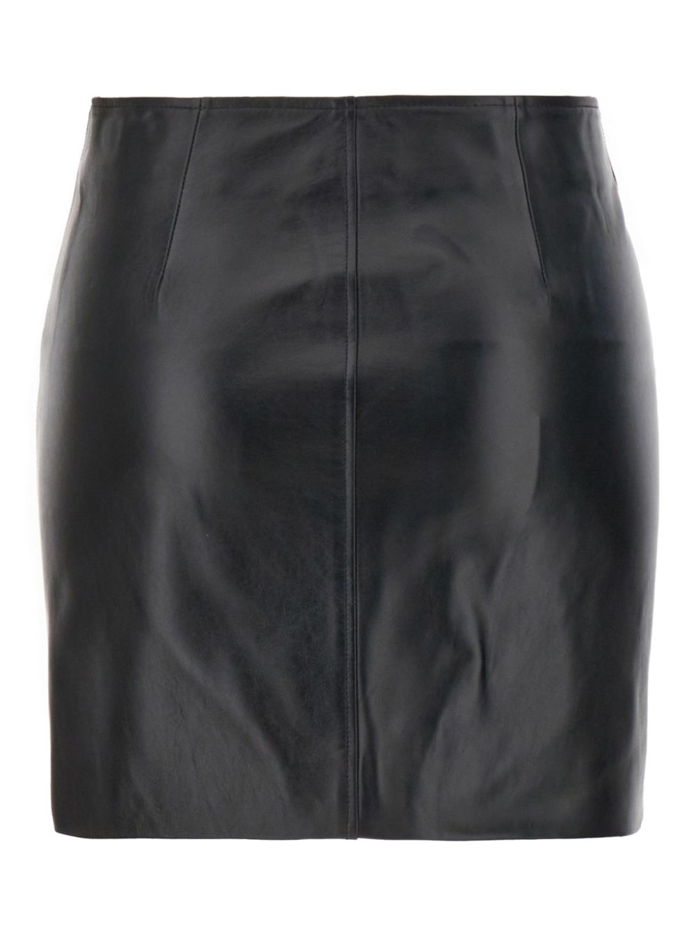 nappa leather skirt - 2