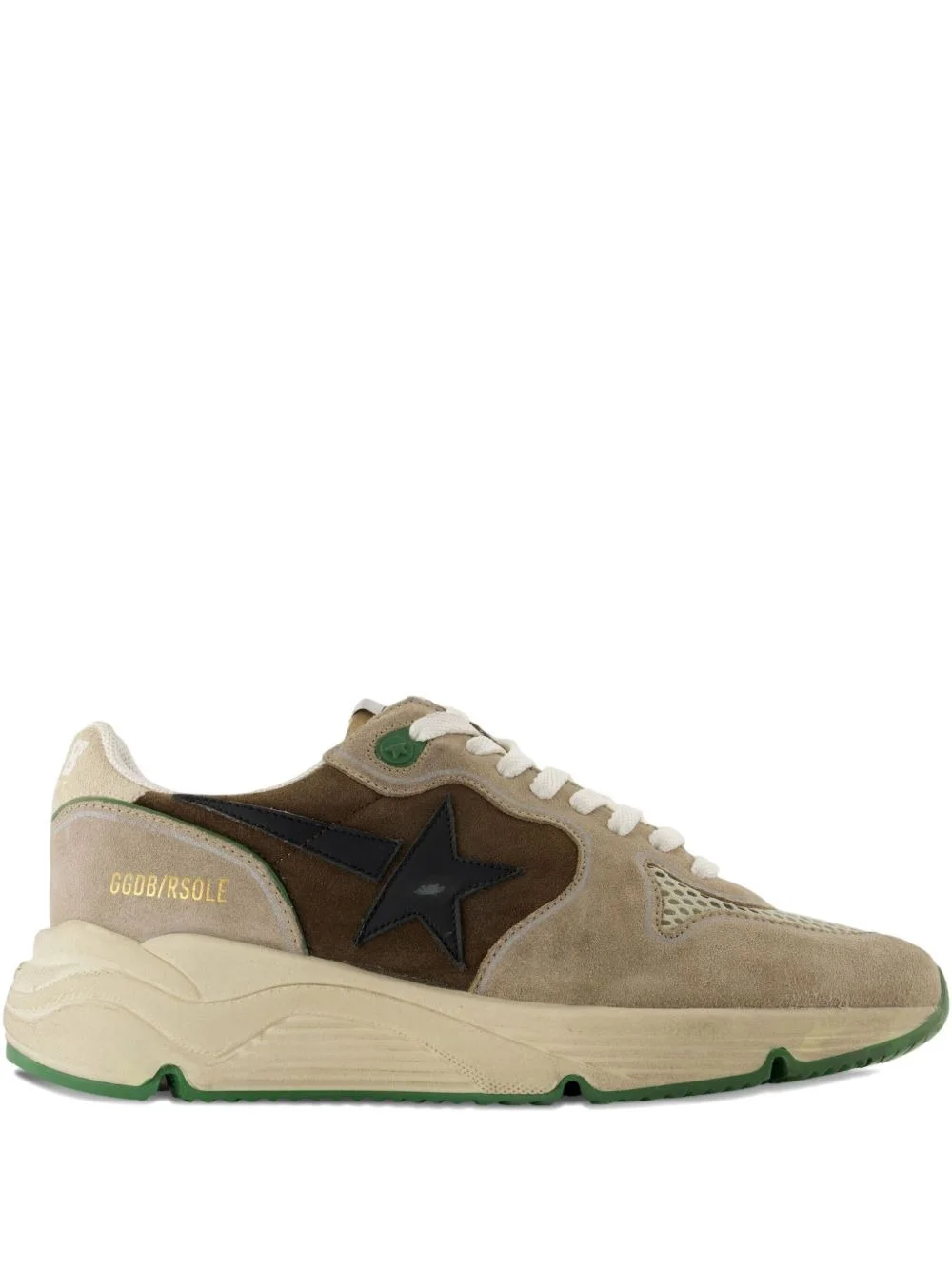 Running Sole logo-detail calfskin sneakers - 1