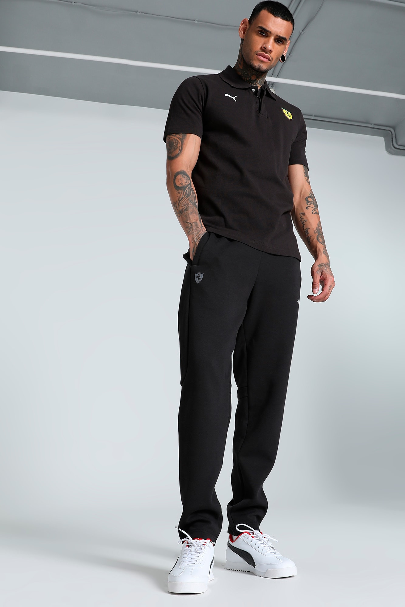 Scuderia Ferrari Race Men's Graphic Polo - 7
