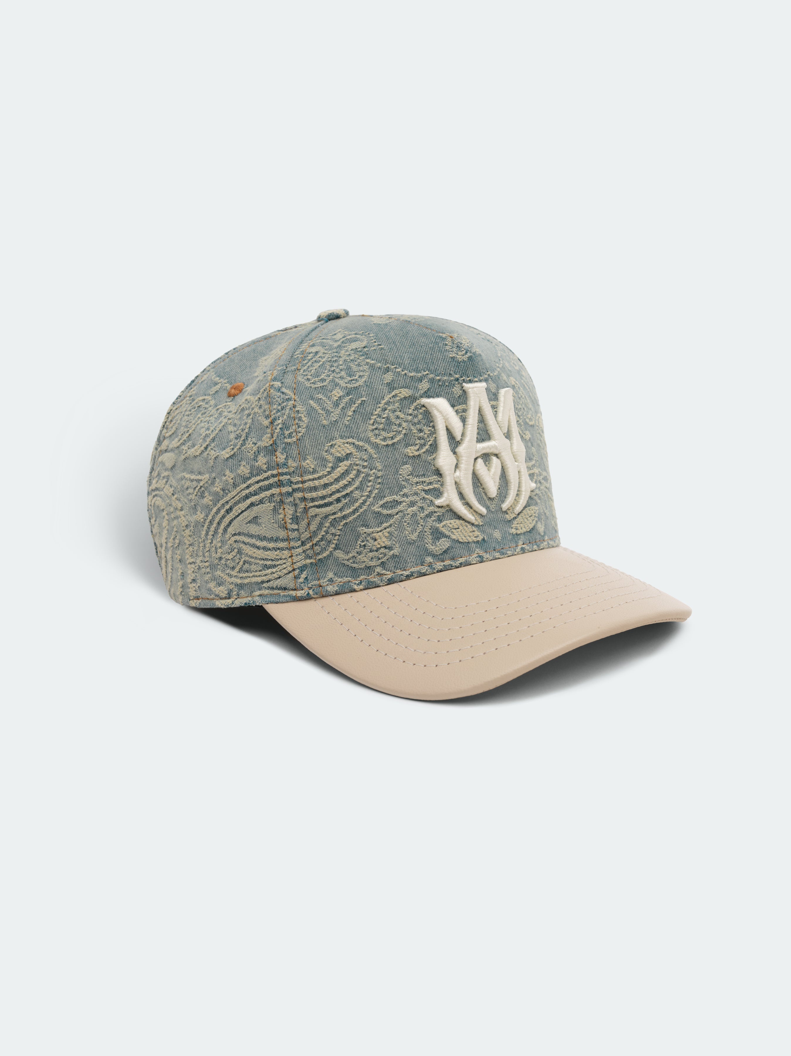 DENIM BANDANA JACQUARD HAT - 2