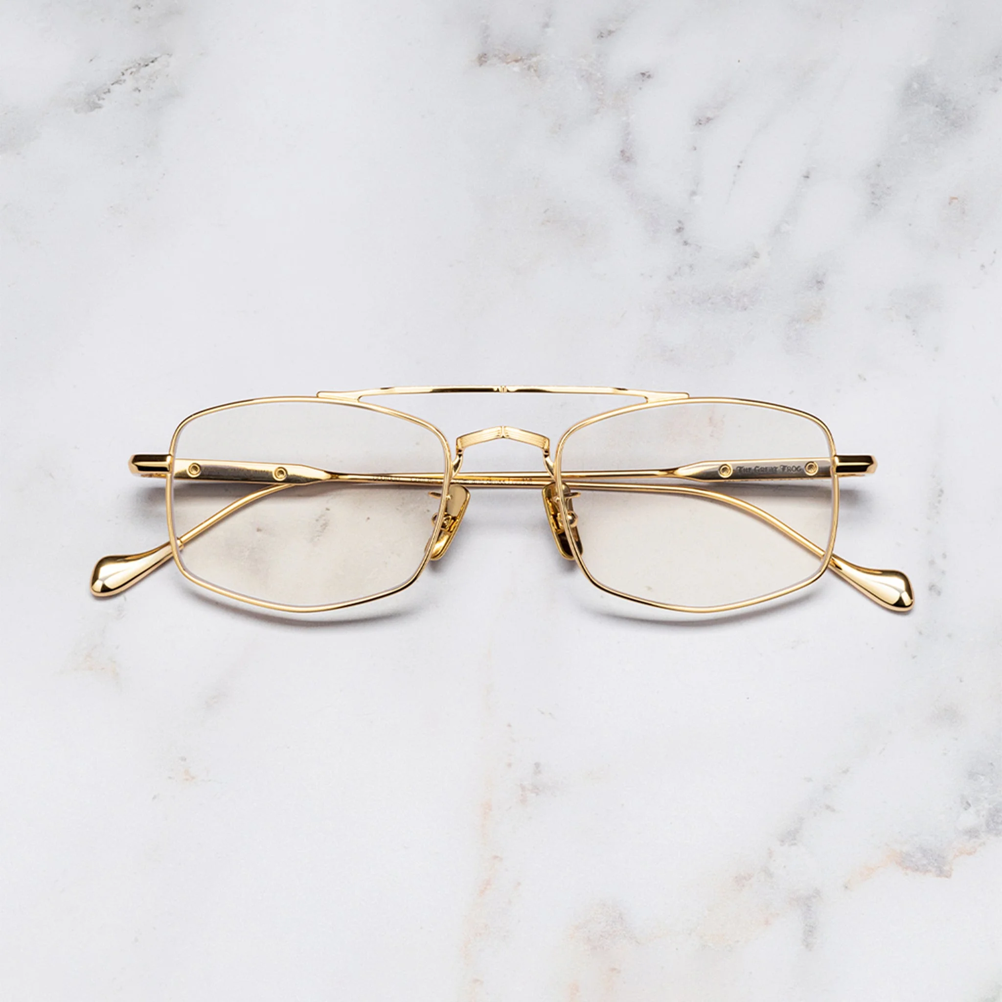 THE GREAT FROG BOWIE RECTANGLE OPTICAL GLASSES - 1