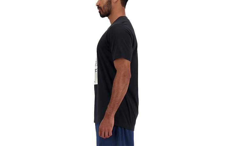 New Balance Sport Essentials Poster T-shirt 'Black' MT41595-BK - 3