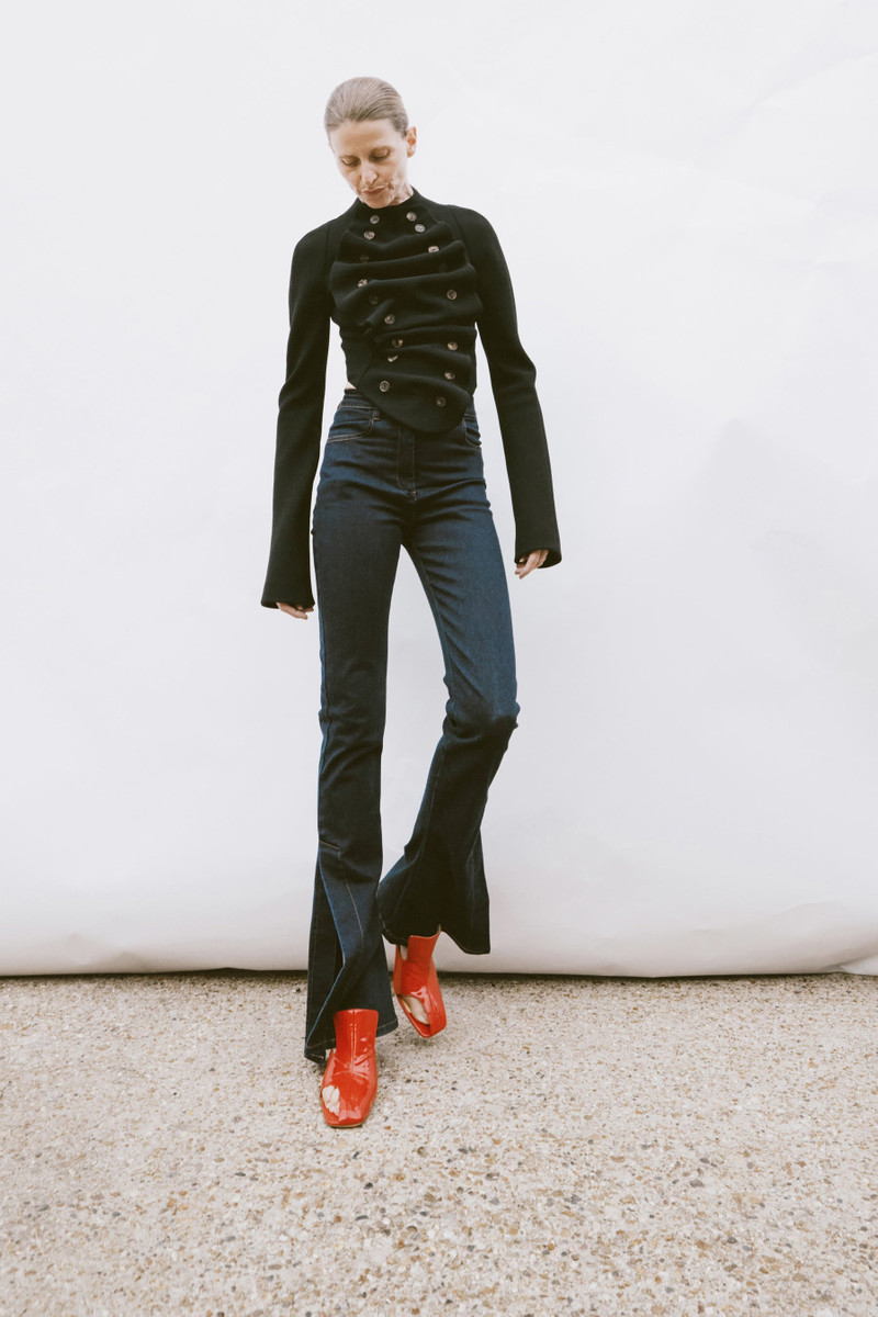 BIB-FRONT STRUCTURED JACKET BLACK 1