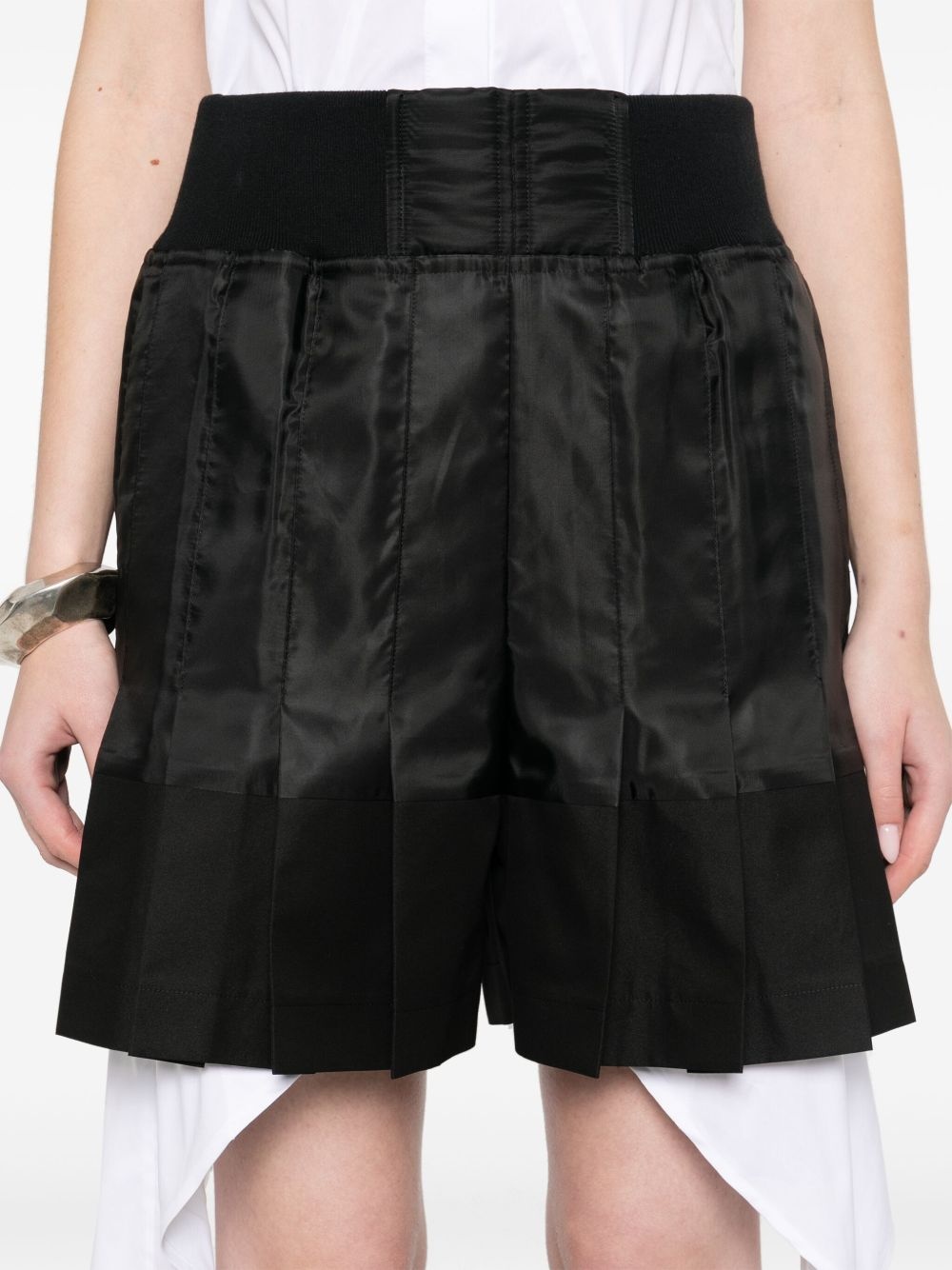panelled shorts - 5