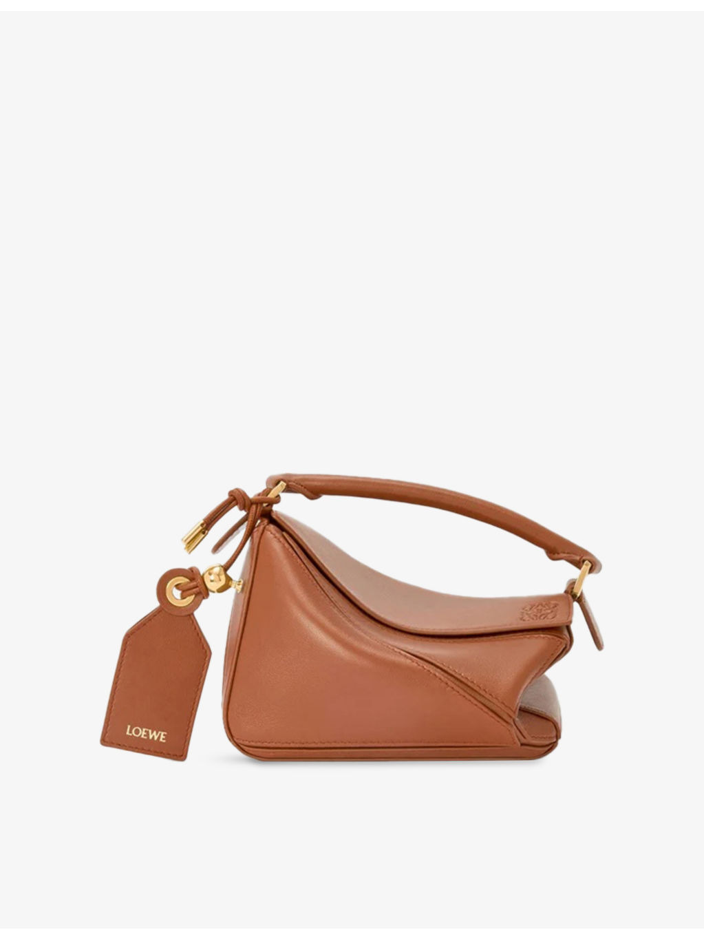 Featherlight Puzzle Mini Leather Top-Handle Bag - 11