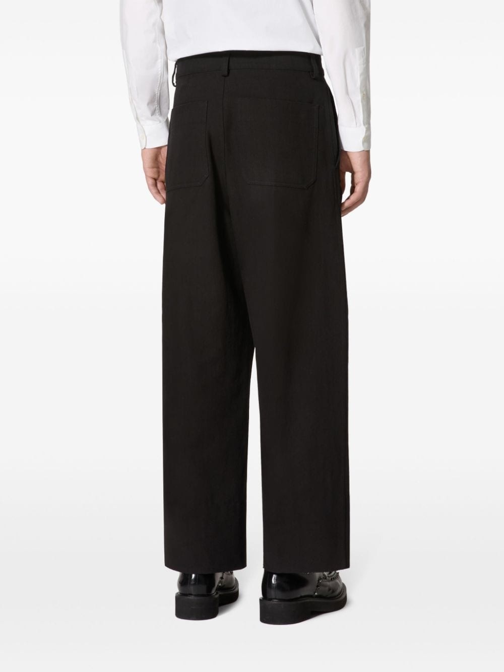 canvas cargo trousers - 4