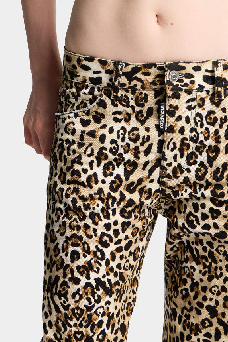 WILD2 PRINTED LOOSE TWST JEANS 5
