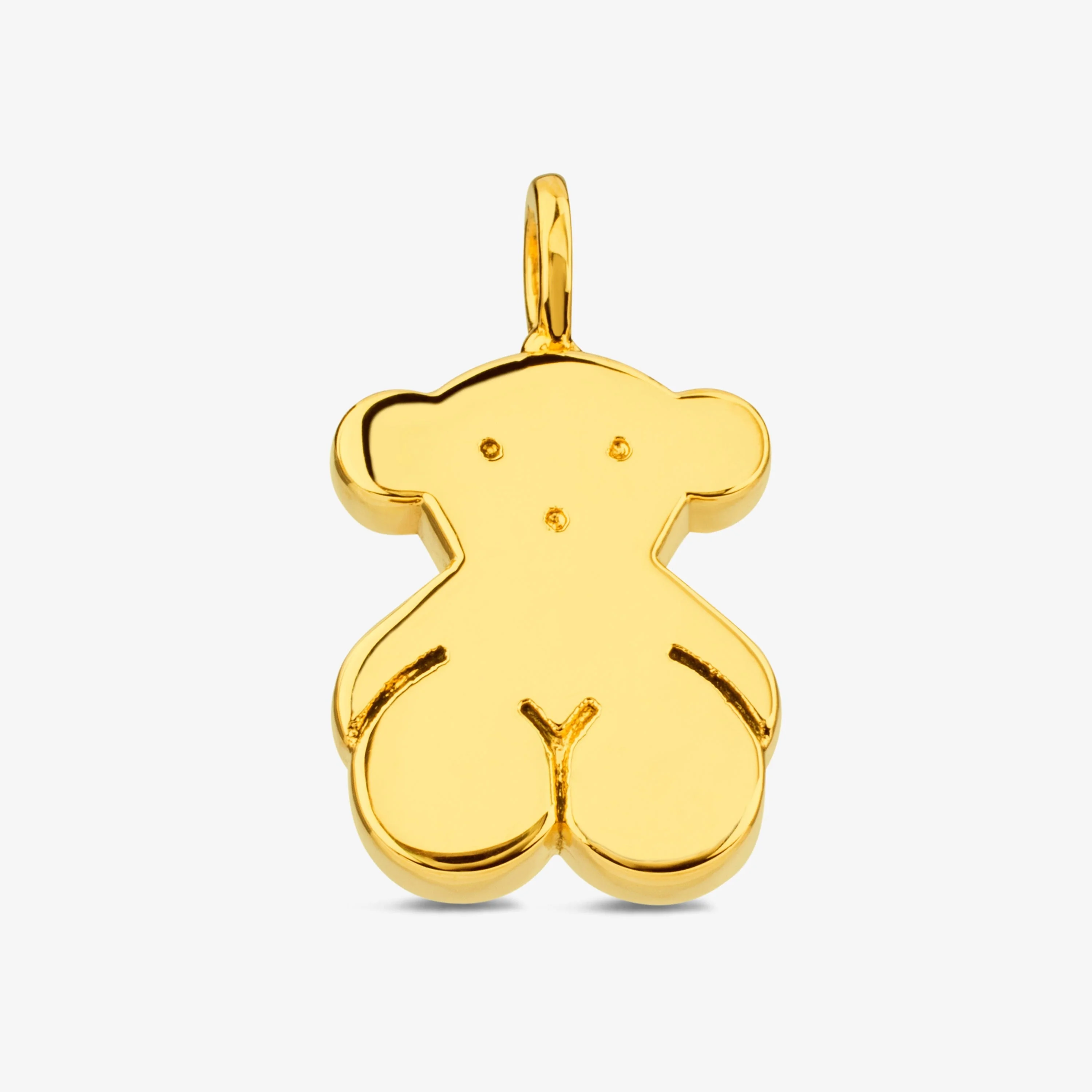 18K solid gold Sweet Dolls Pendant medium Bear motif - 1