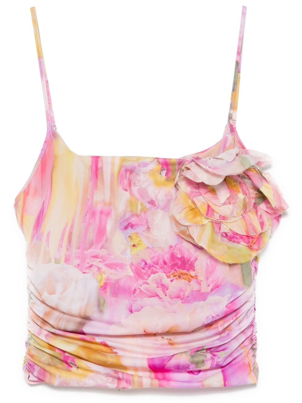 floral-print top - 1