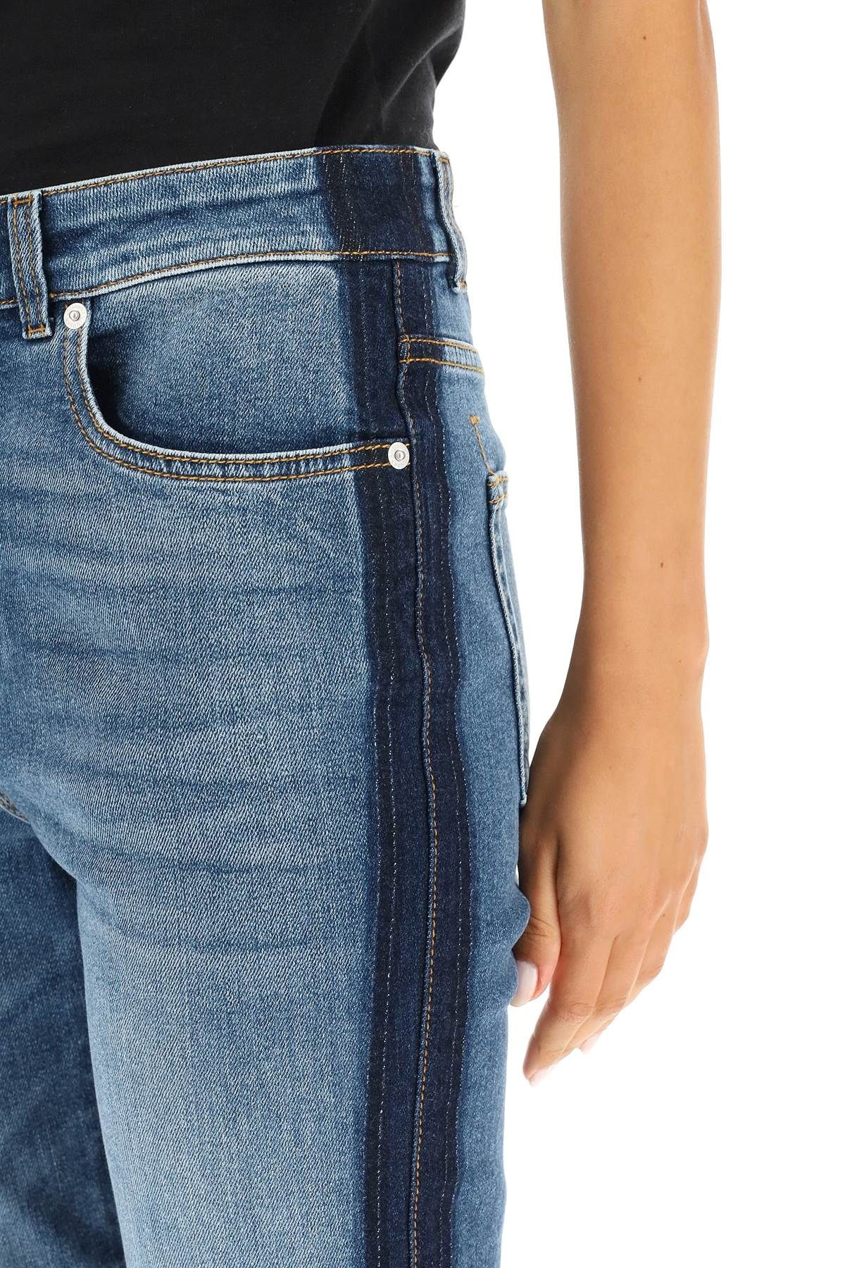 JEANS WITH SIDE BANDS - 5