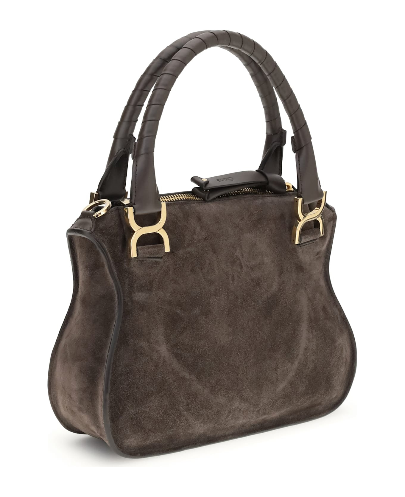 Small Suede Shoulder Bag - 3