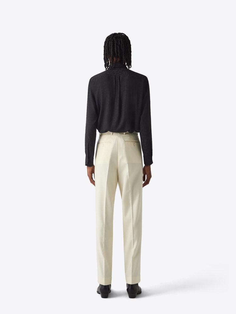TROUSER 55 CREAM FLANNEL - 3
