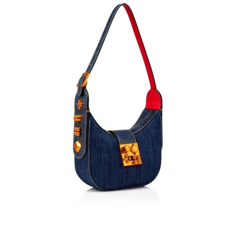 Christian Louboutin Carasky DENIM/DENIM/SABAGOLD outlook