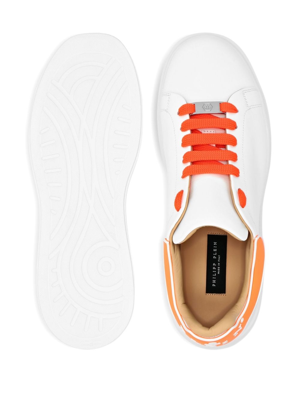 leather sneakers - 4