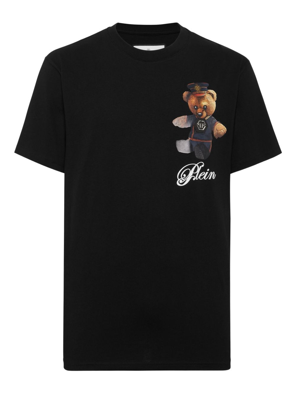 teddy bear-print T-shirt - 1