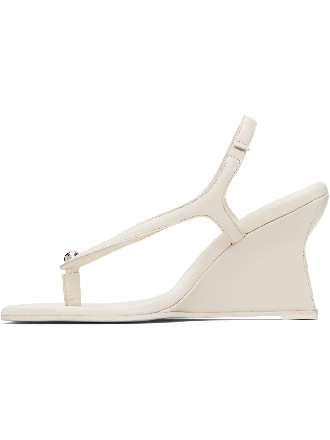 Off-White Valentina Wedge Heeled Sandals - 3