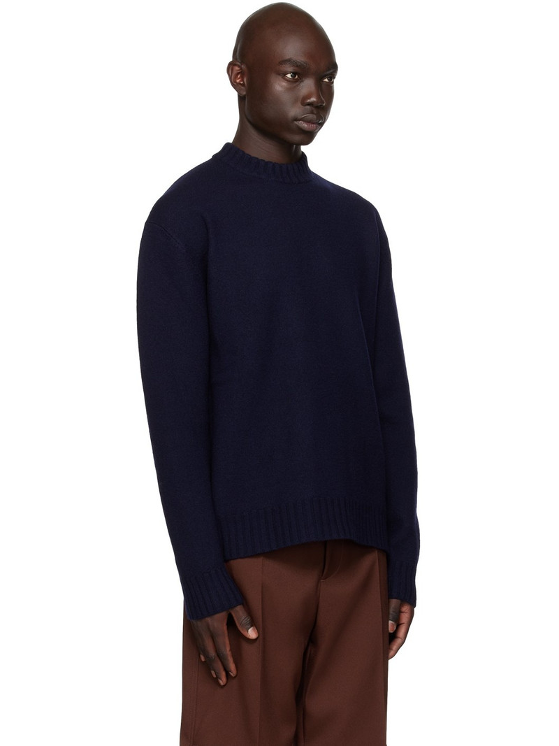 Navy Crewneck Sweater 2