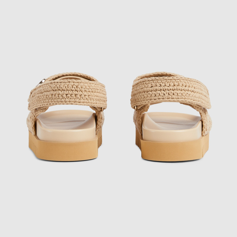 Women's sandal with Double G 5