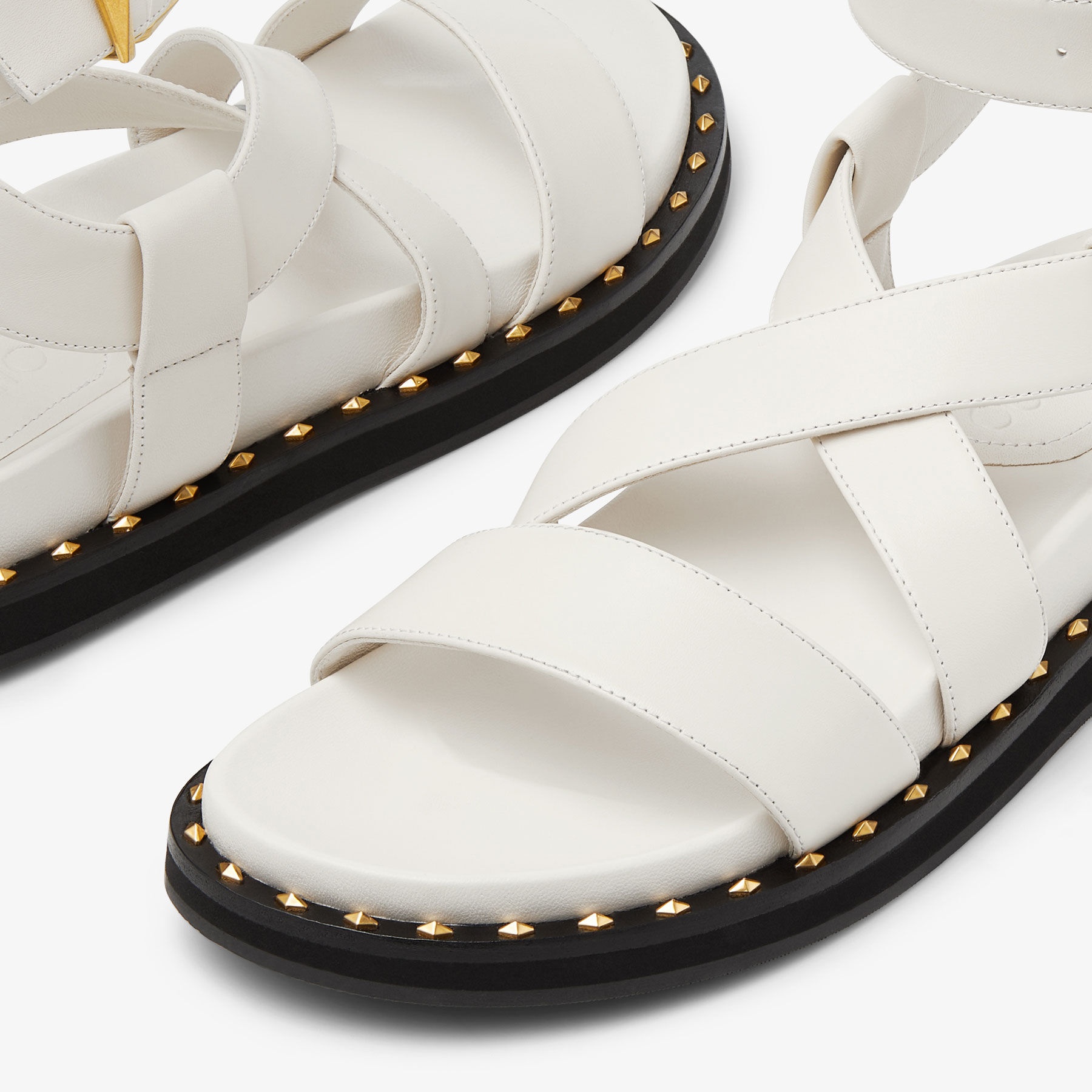 Blaise Flat
Latte Leather Sandals - 4