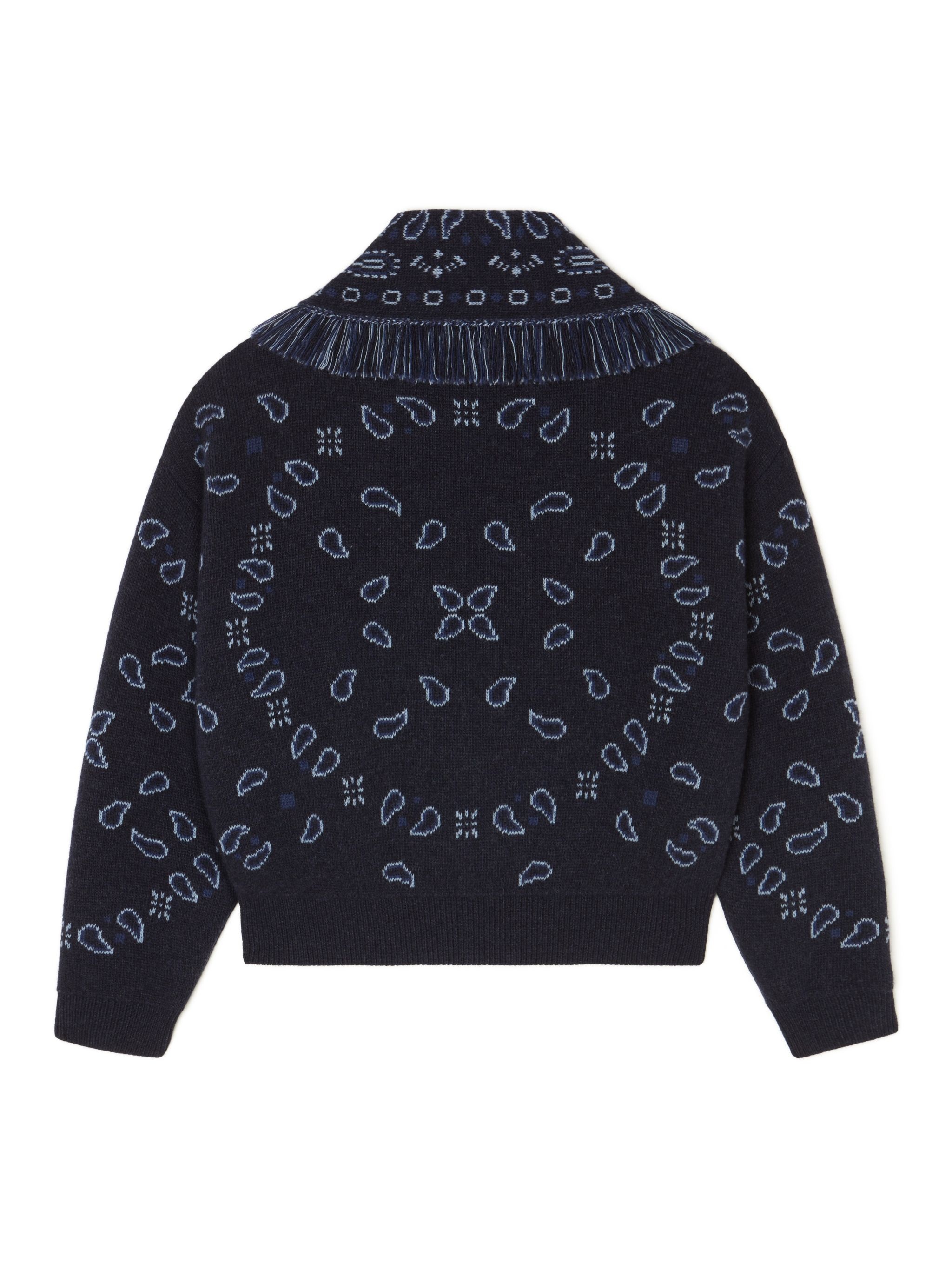 Bandana Jacquard Cardi-Bomber - 3