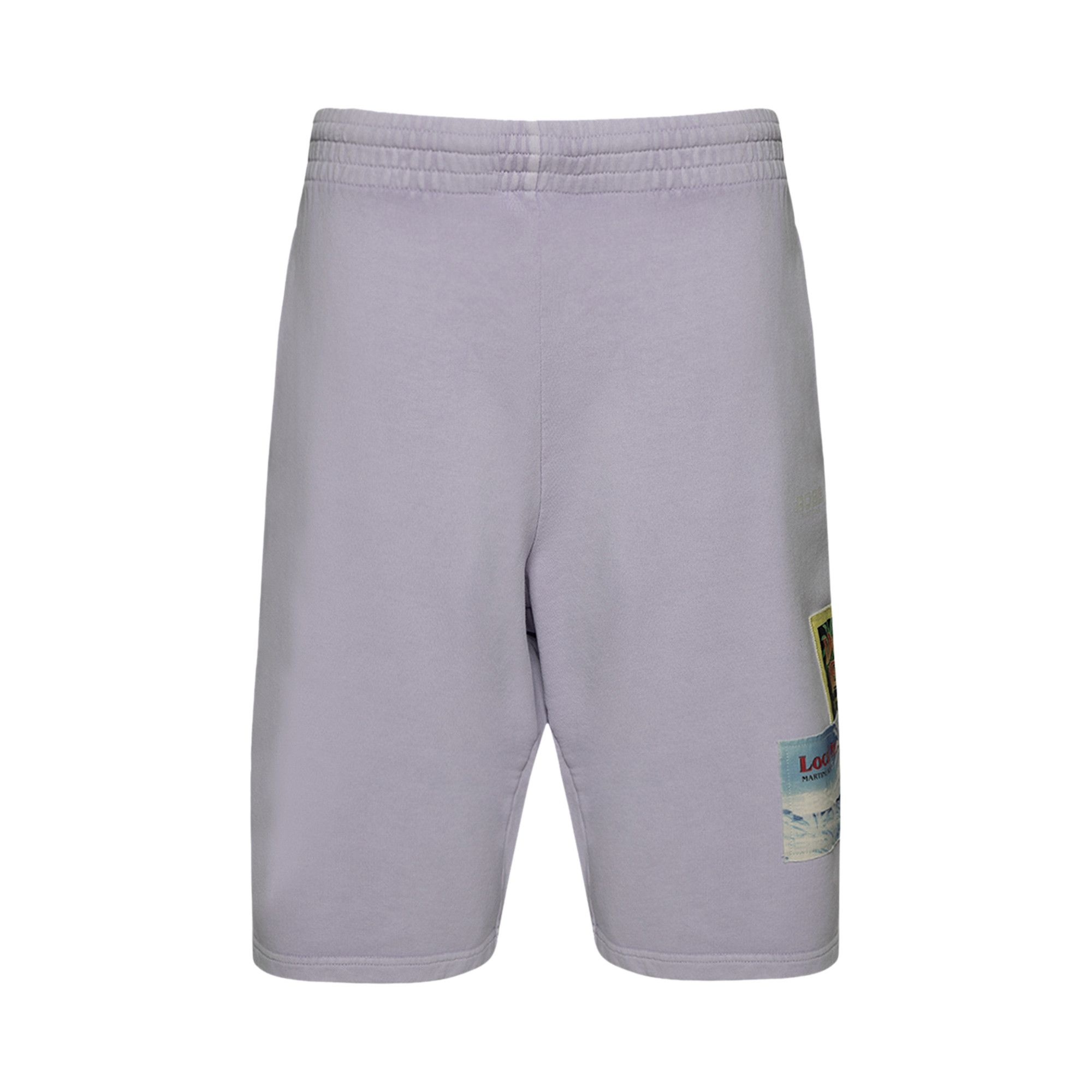 Martine Rose Logo Short 'Purple Lilac' - 1