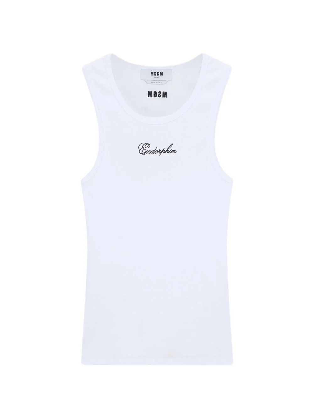 ribbed tank top - 1