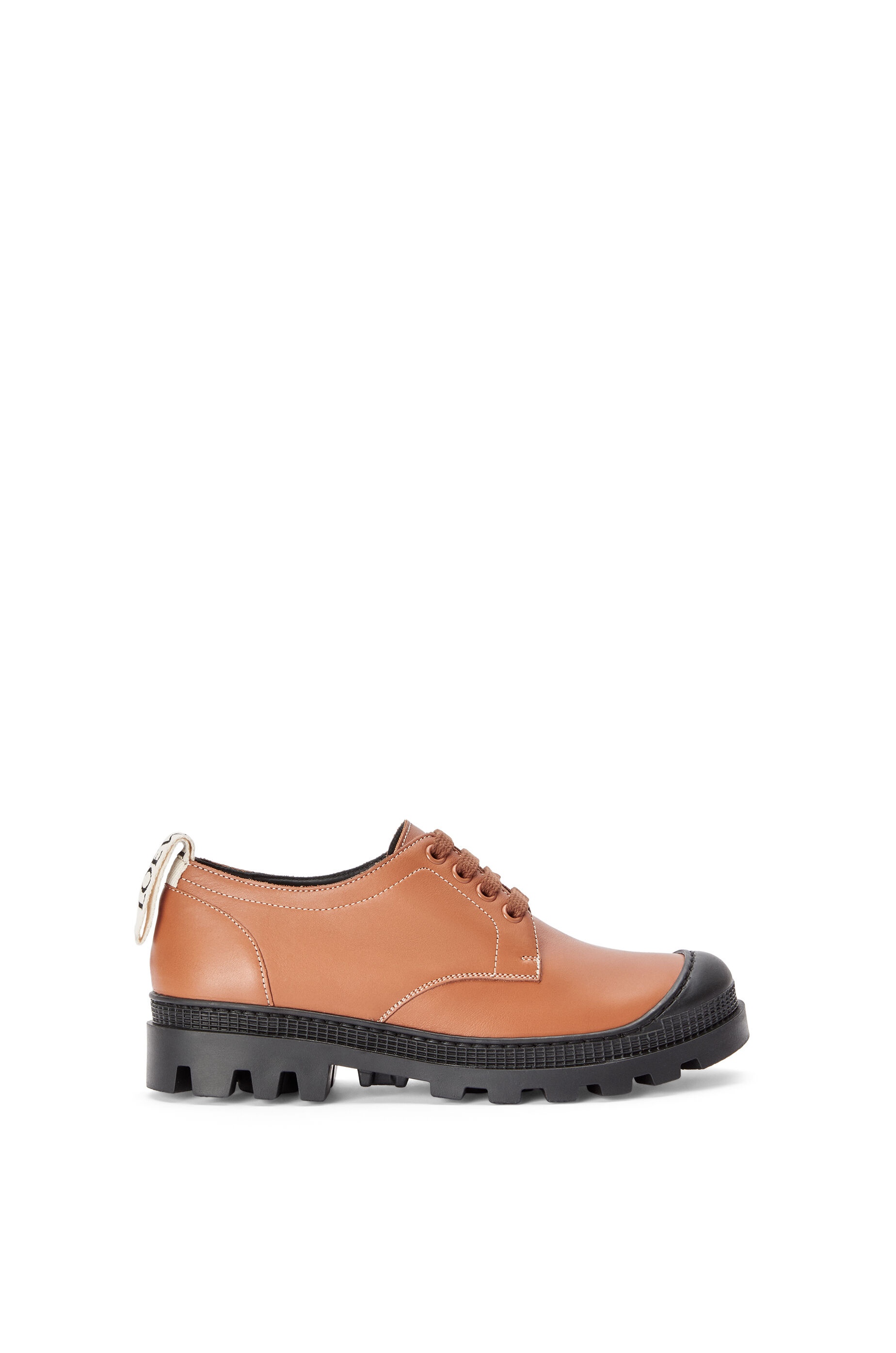 Lace up derby in calfskin - 1