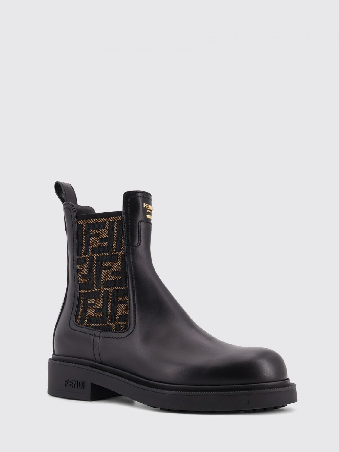 Flat ankle boots woman Fendi - 2