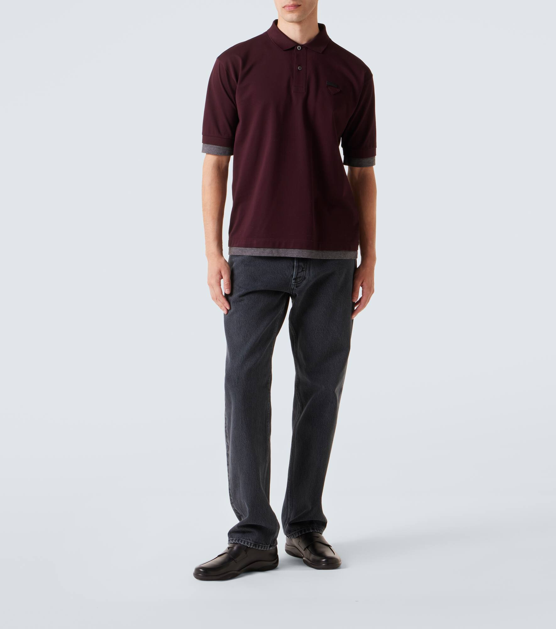 Mid-rise straight jeans - 2