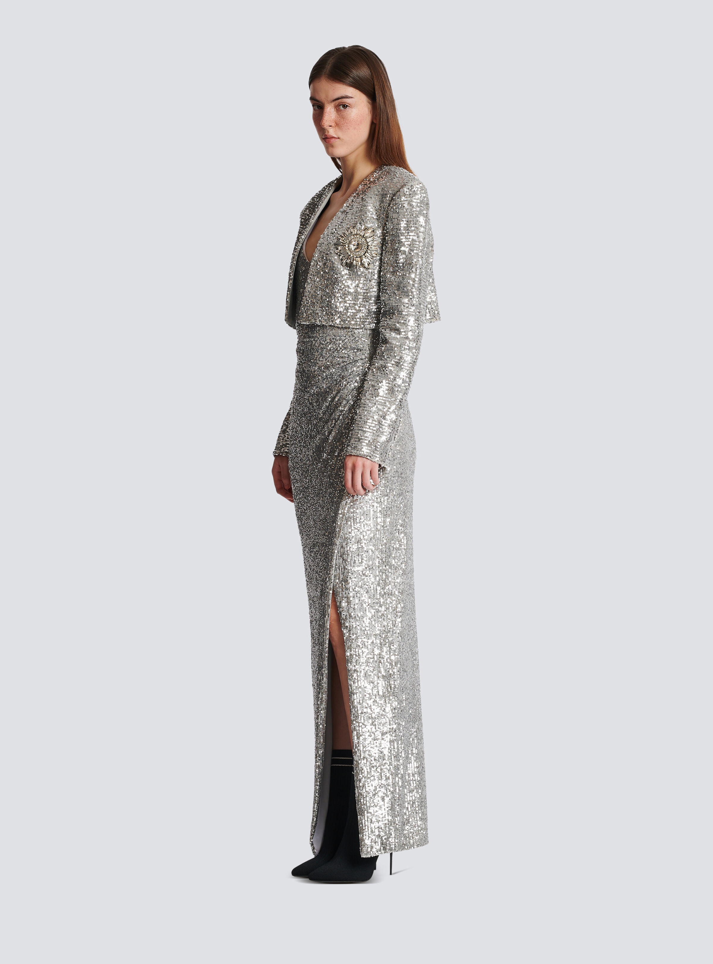 Short sequin jacket - 3